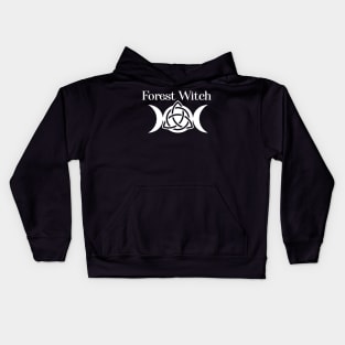 Wicca Witchcraft Forest Witch Kids Hoodie